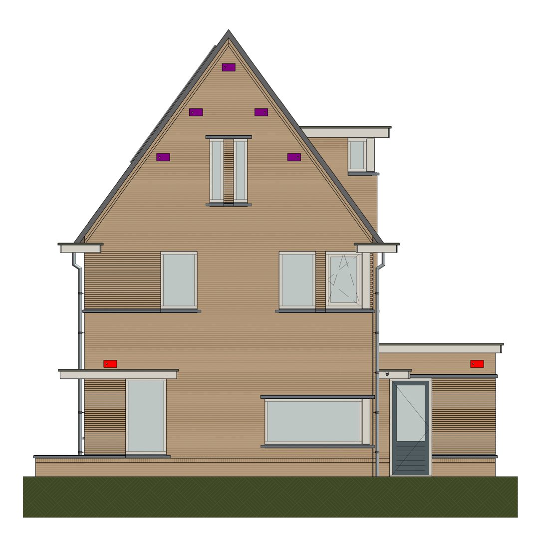 Voorgevel woning 1 In de Tuinen Utrecht